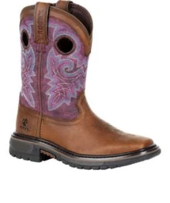 Rocky Kids' Original Ride Flx Western Boot