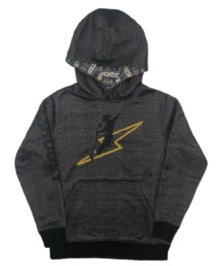 Hooey Youth Buzz Heather Charcoal Hoodie