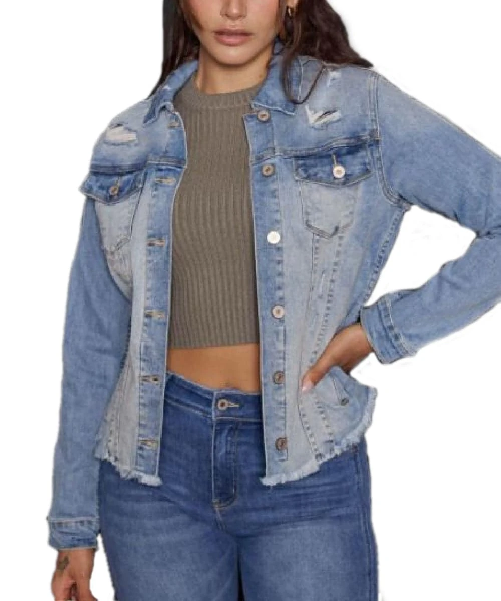 Kancan Women's Zoey Denim Jacket