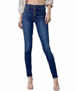 Kancan Women's Lyla High Rise Super Skinny Jean